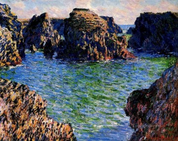  claude oil painting - Coming into PortGoulphar BelleIle Claude Monet